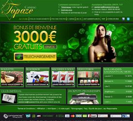 le casino en ligne Topaze